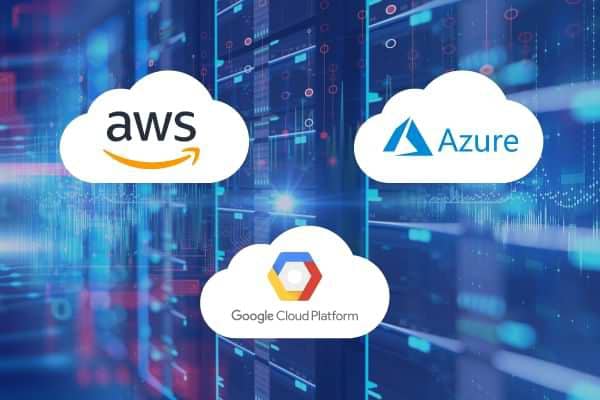 Illustrative image Which cloud platform to choose: AWS, Azure or Google Cloud?