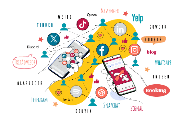 Typology of social networks