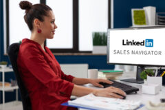 Illustratie van het artikel over commerciële prospectie met LinkedIn en Sales Navigator