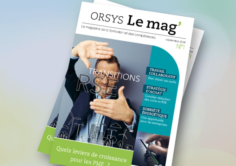 Magazine des Transitions RSE, ORSYS Le mag