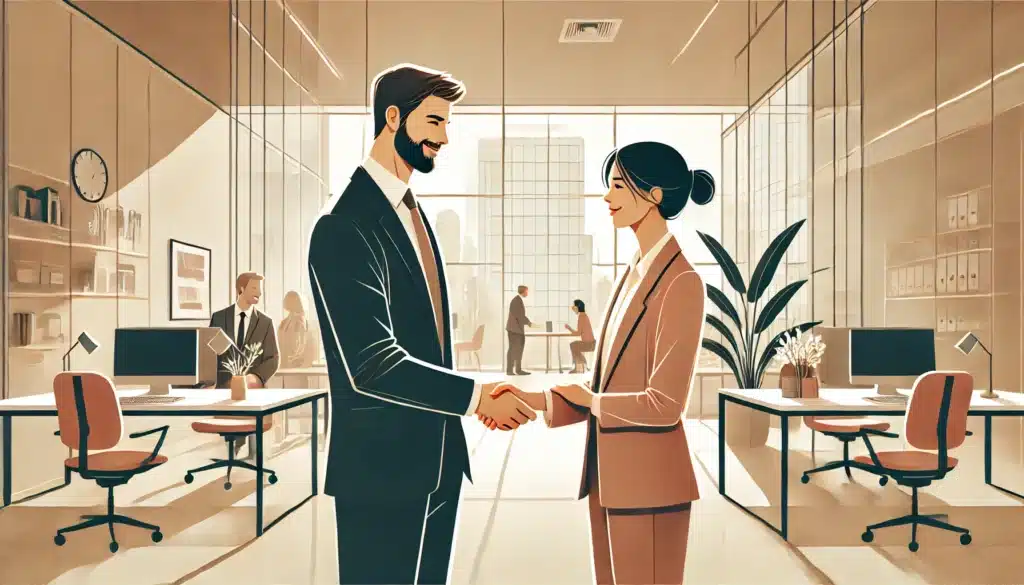 Illustration of quotes on the sales profession and customer relations