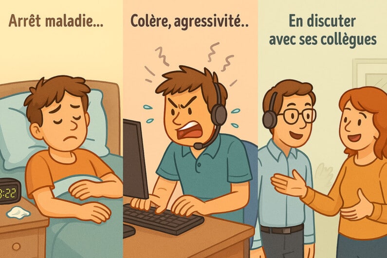Verschillende reacties op stress